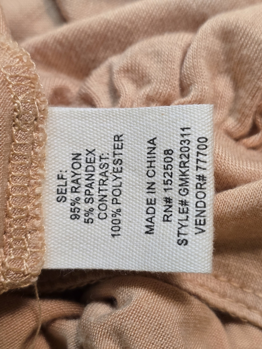 Gimmicks by BKE Beige Bodysuit w/Sheer Mesh Detailing Embroidered Accents M NWT - Picture 7 of 12